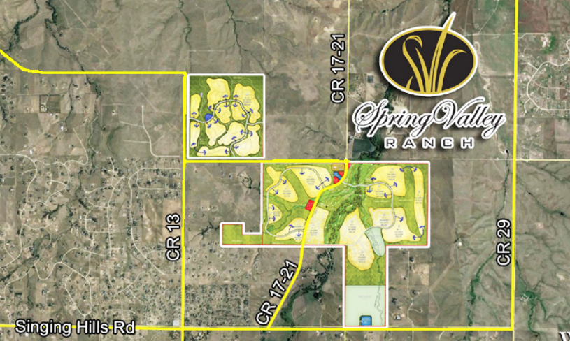 spring valley map